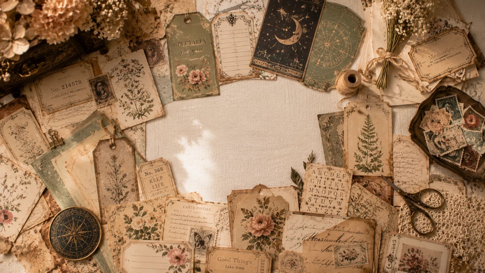 Best Printable Ephemera for Junk Journals: A Complete Guide to Vintage Layers, Tags, Labels, and Story-Driven Page Design