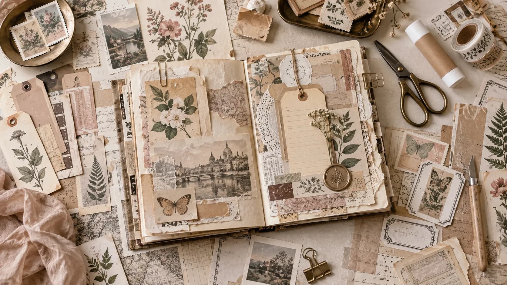 Junk Journal Printables: What to Print and How to Use Them