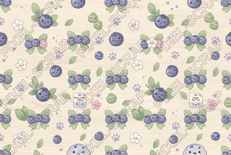 Wood & Paw Print Texture