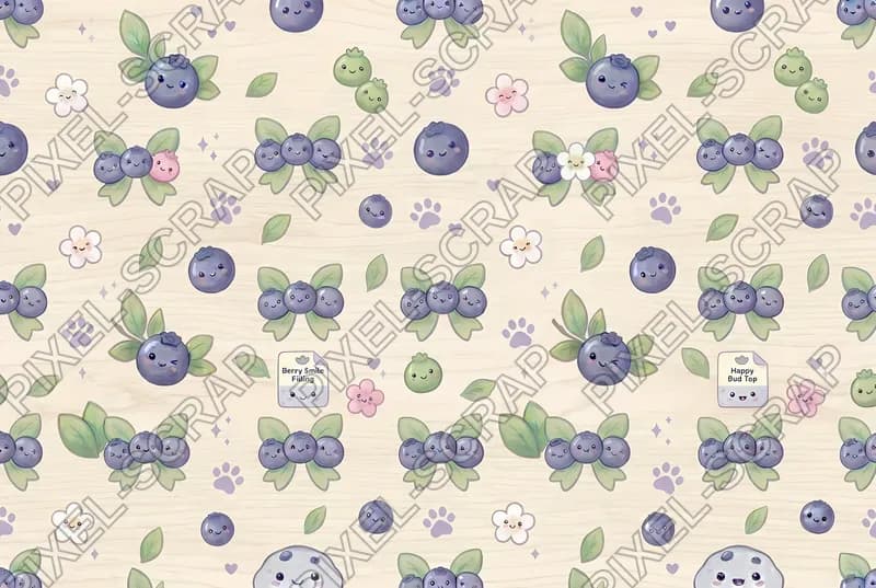 Wood & Paw Print Texture