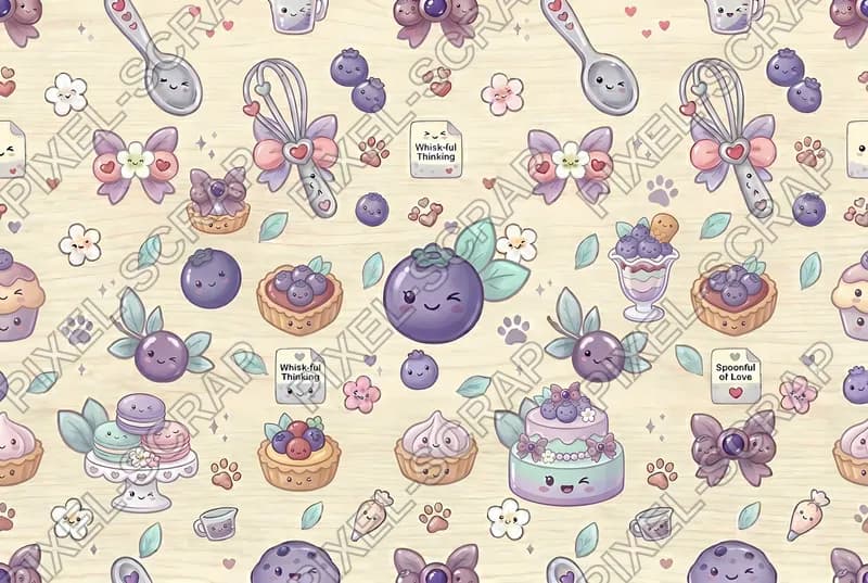 Winking Whisks Pattern