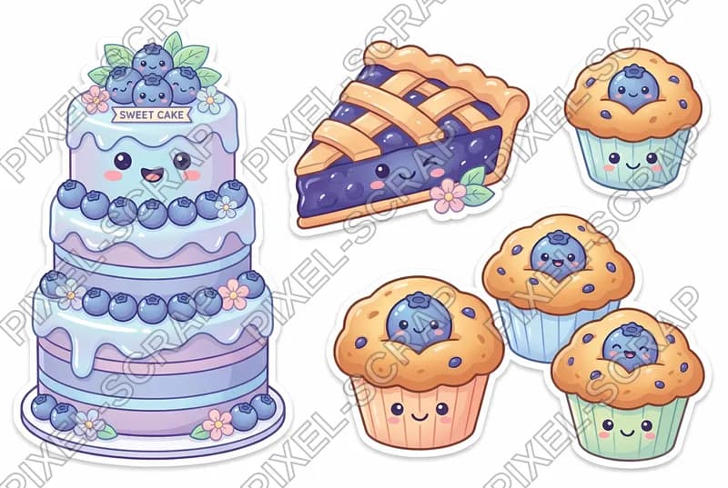 Happy Cake & Muffin Set