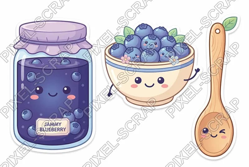 Jam & Spoon Set