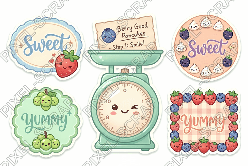 Dessert Labels Set