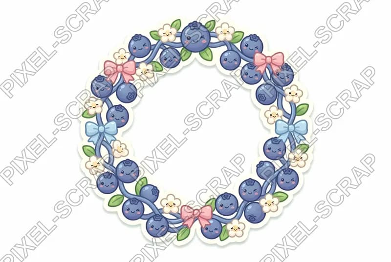 Berry Wreath Frame