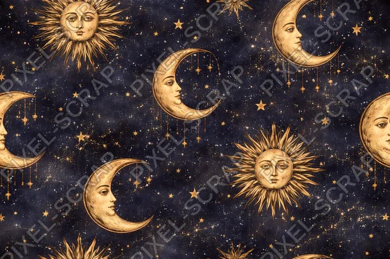 Ornate Sun Moon