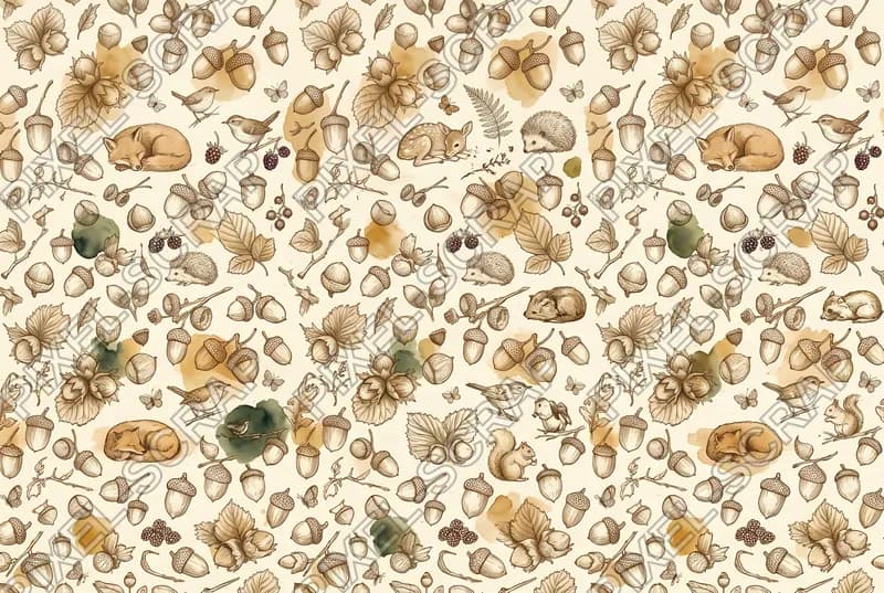 Acorn Oak Scatter