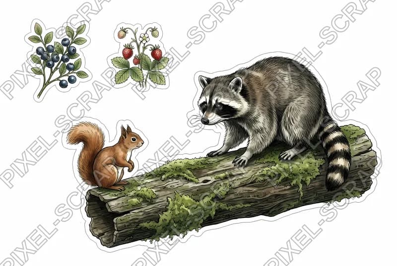 Forest Treasures Pile