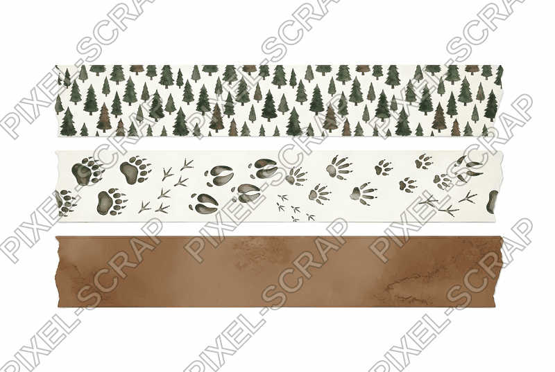 Bark & Polka Washi