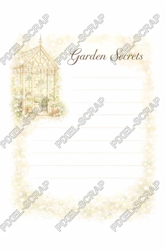 Garden Secret Card
