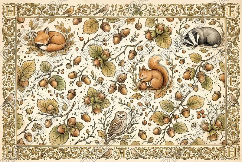 Acorn Oak Scatter