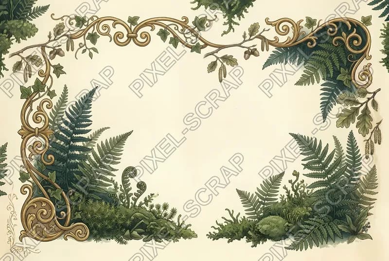 Spruce Green Ferns