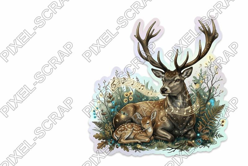Stag & Fawn Set
