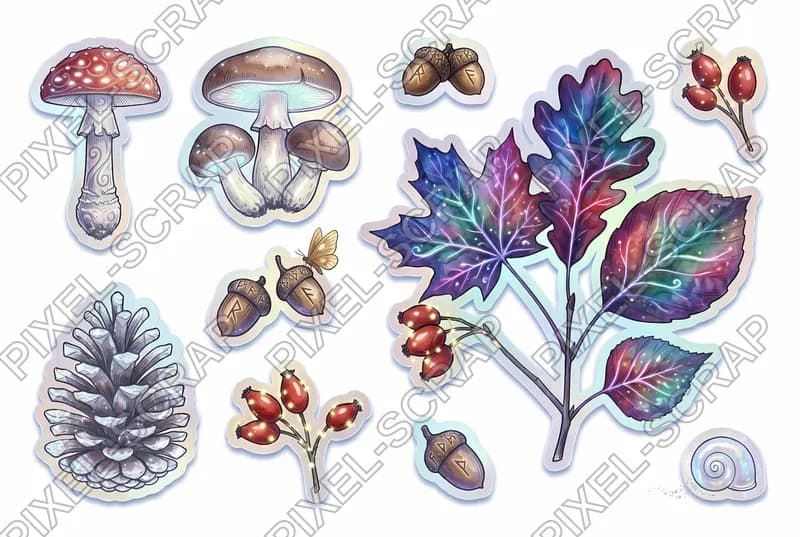 Acorn & Nest Set