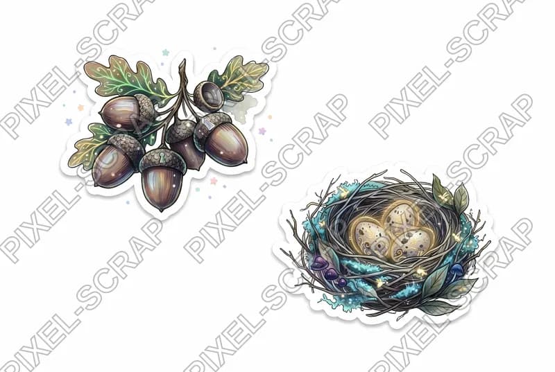 Forest Treasures Pile