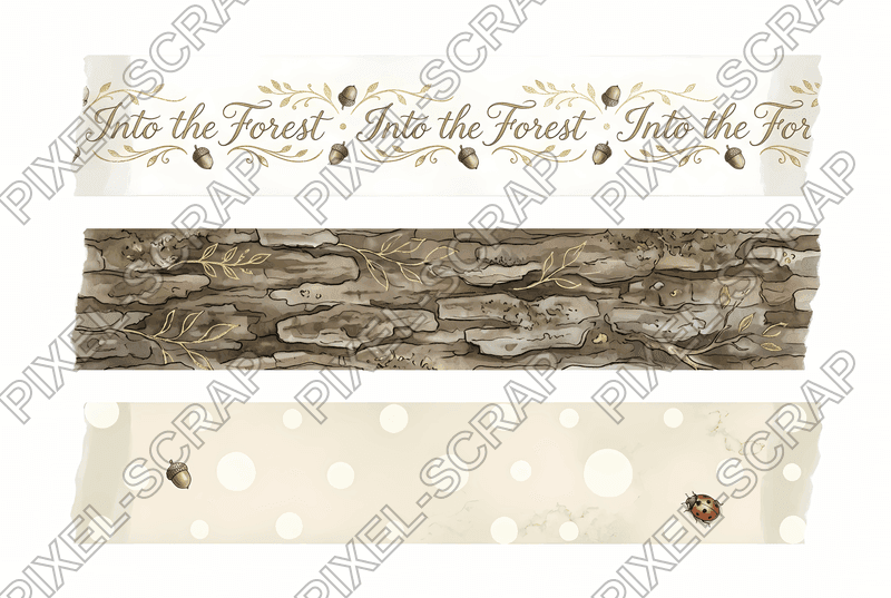 Tree & Footprint Washi