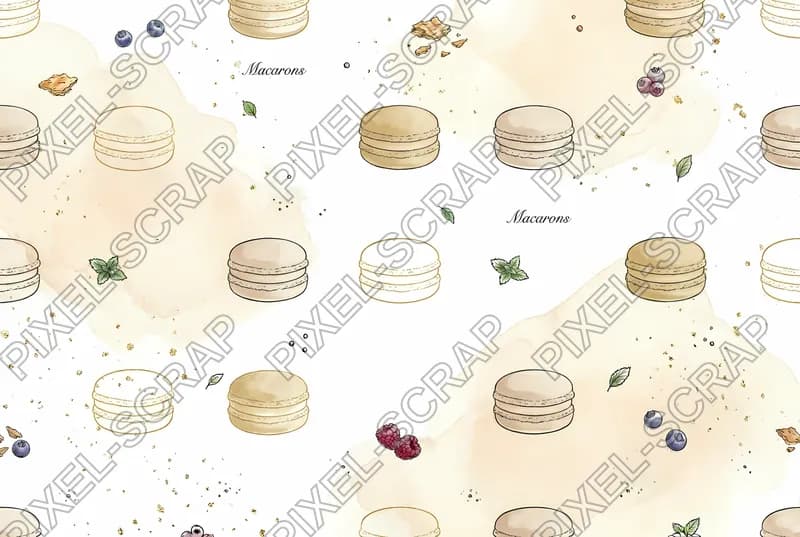 Minimalist Macaron Silhouettes