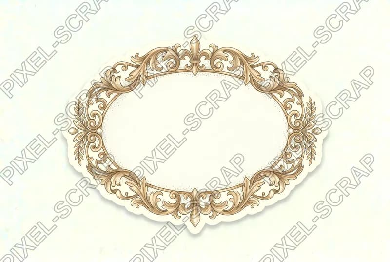 Gold Wire Frame