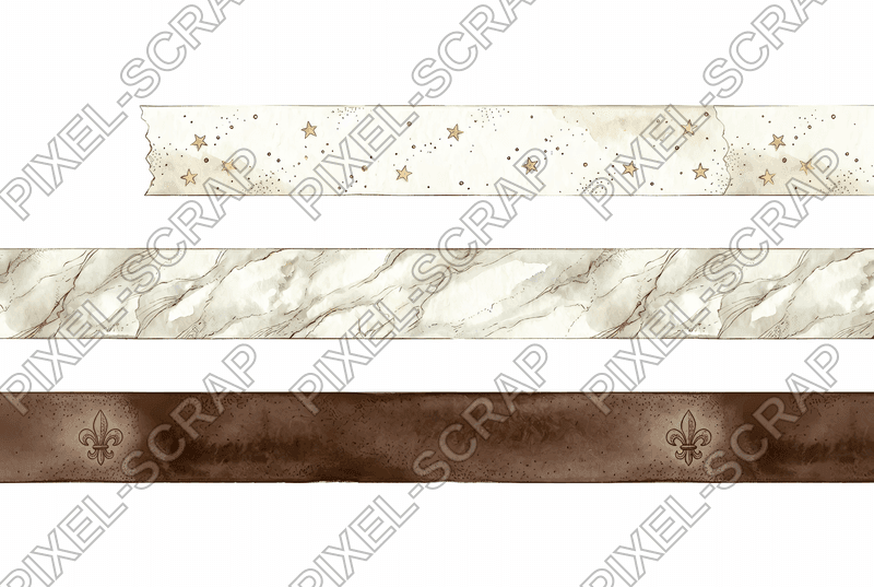 Marble & Star Washi