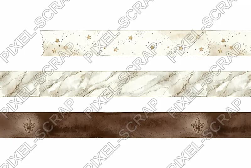 Marble & Star Washi