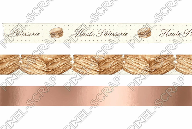 Text & Gold Washi