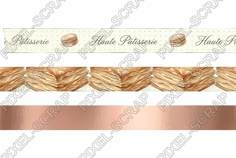 Text & Gold Washi