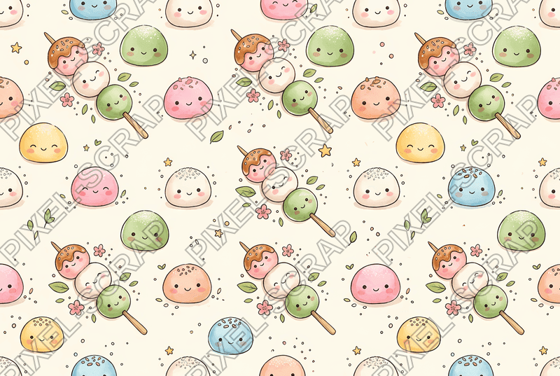Dango & Mochi Pattern