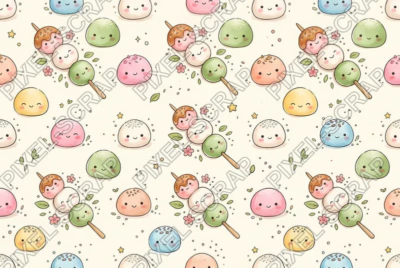 Dango & Mochi Pattern