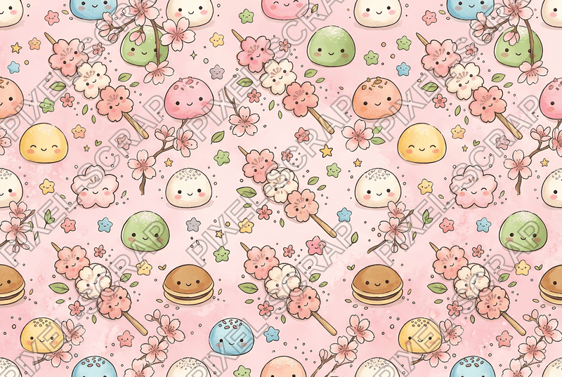 Sakura & Konpeito Pattern