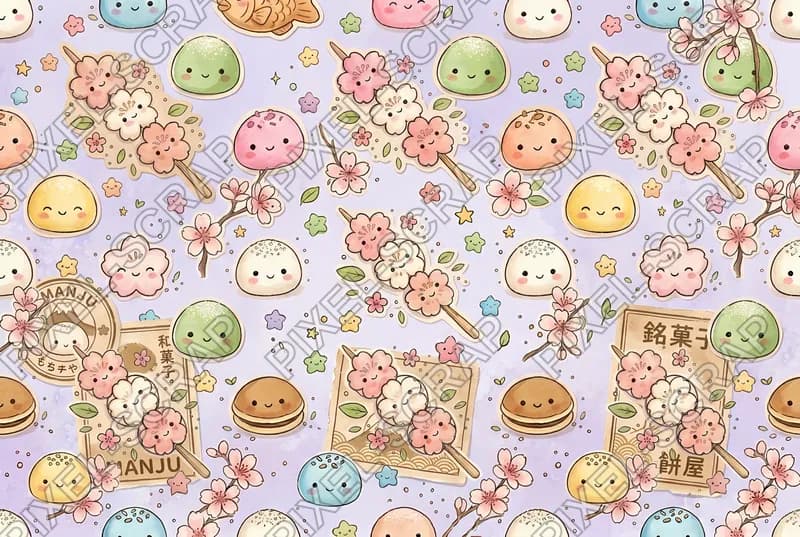 Vintage Confectionery Collage