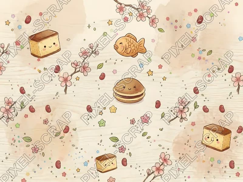 Confetti Wood Texture