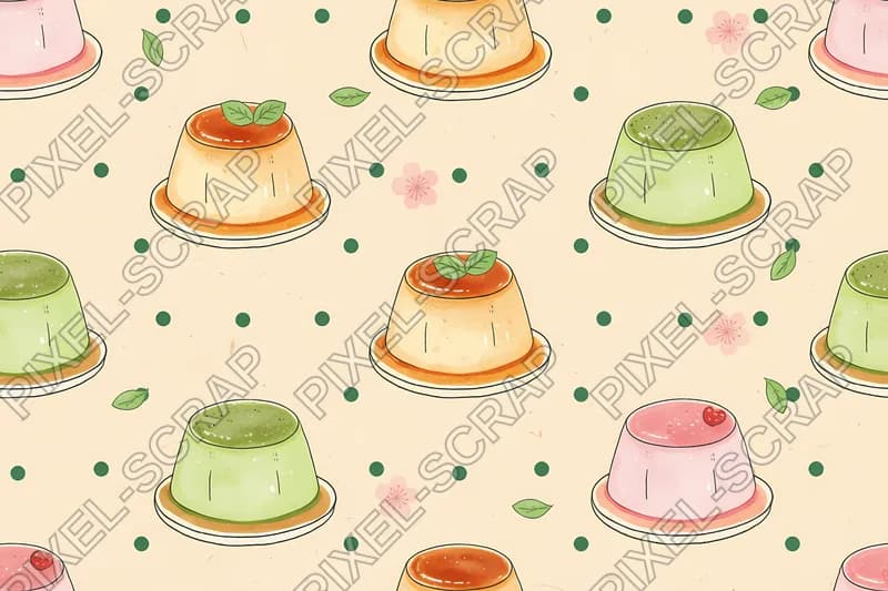 Winking Matcha Dots