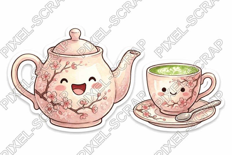 Friendly Teapot Set