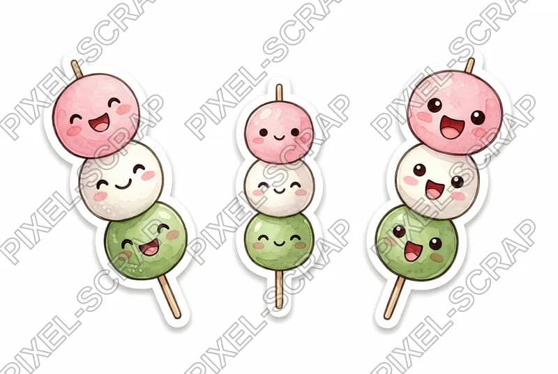 Joyful Dango Skewers