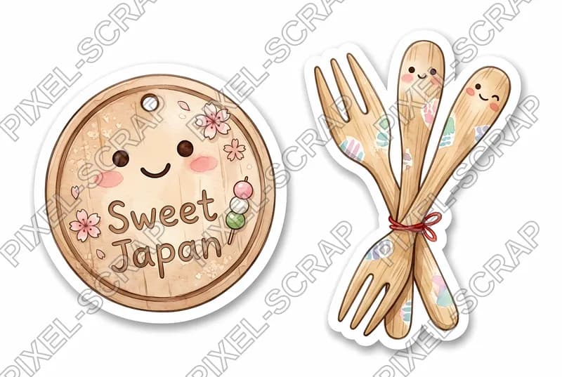 Rounded Dessert Labels