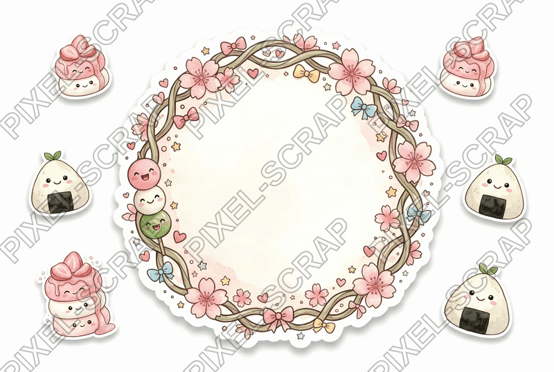 Circular Sweets Frame