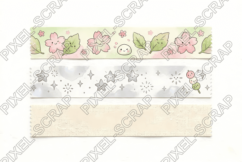 Sakura Leaves Washi