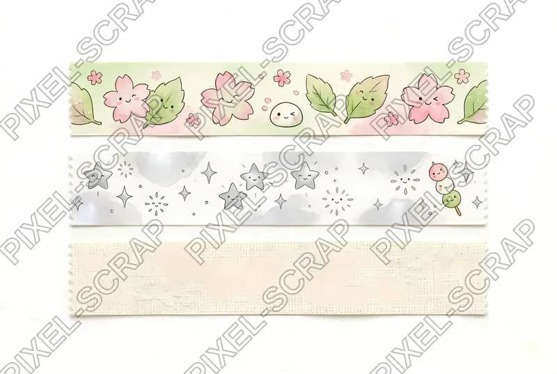 Sakura Leaves Washi
