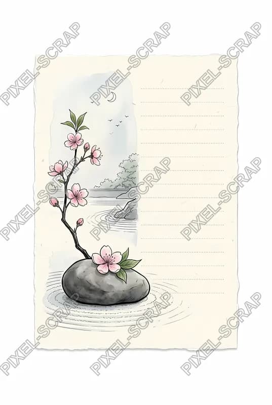 Zen Garden Card
