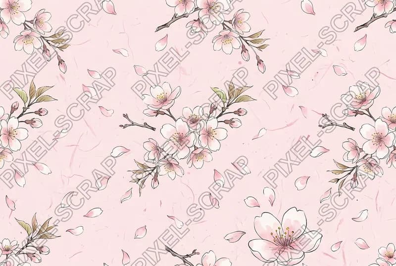 Sakura Bloom Pattern