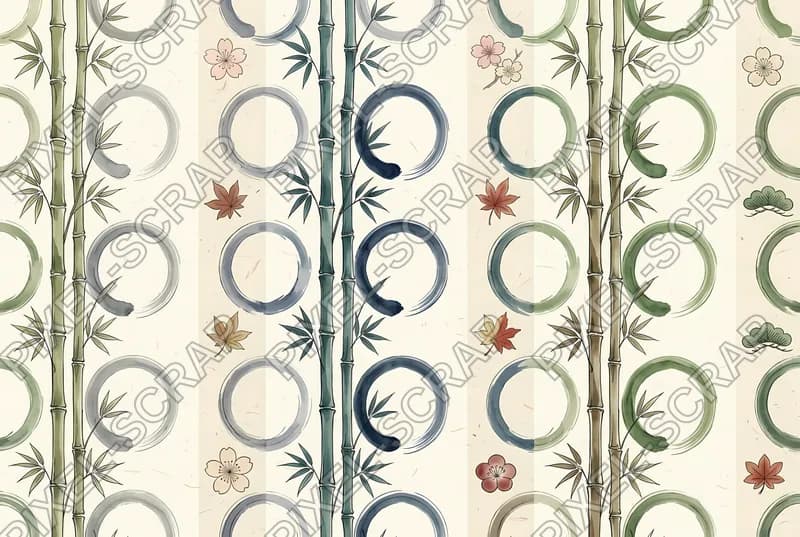 Zen Bamboo Stripes