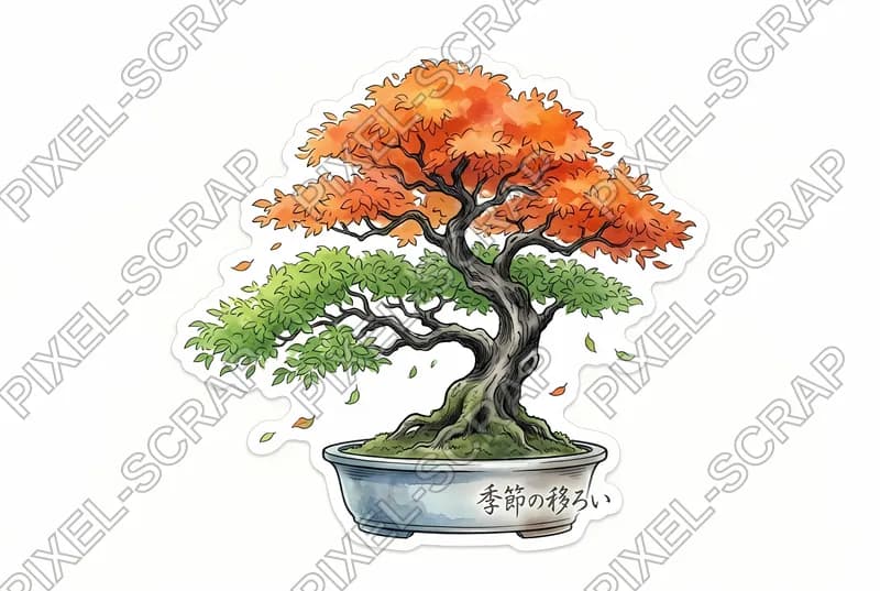 Autumn Bonsai Tree