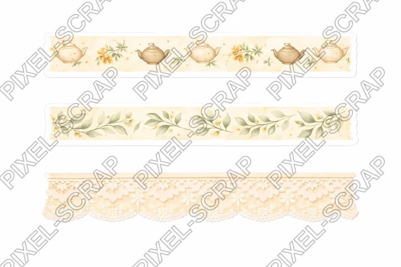 Teapot Washi