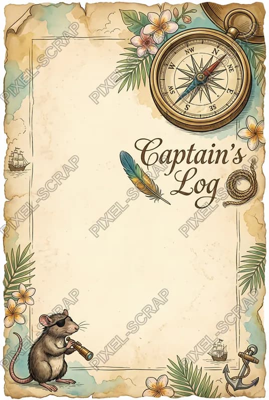 Captain's Log Card