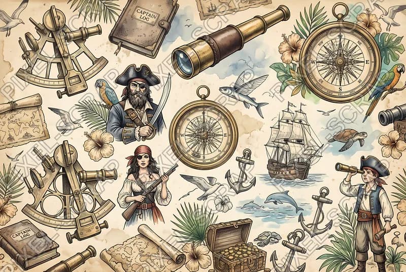 Nautical Instrument Sketches