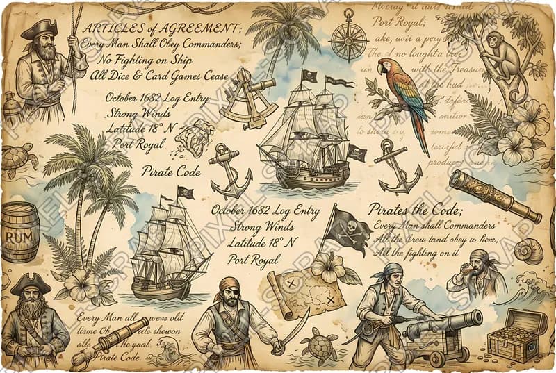 Old Logbook Text
