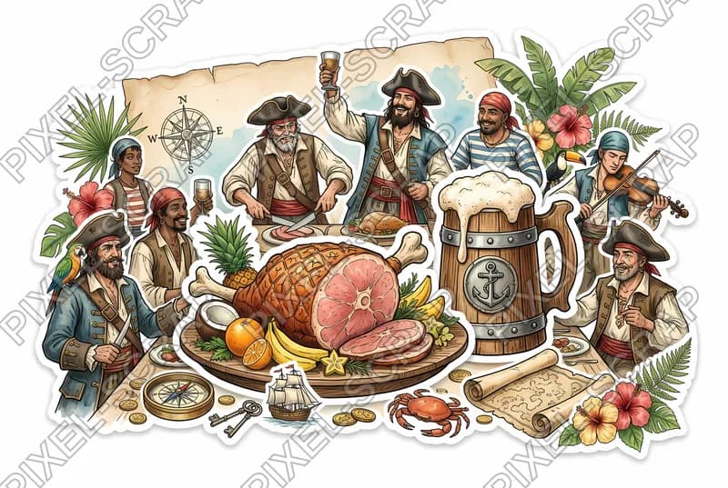 Pirate Feast Set