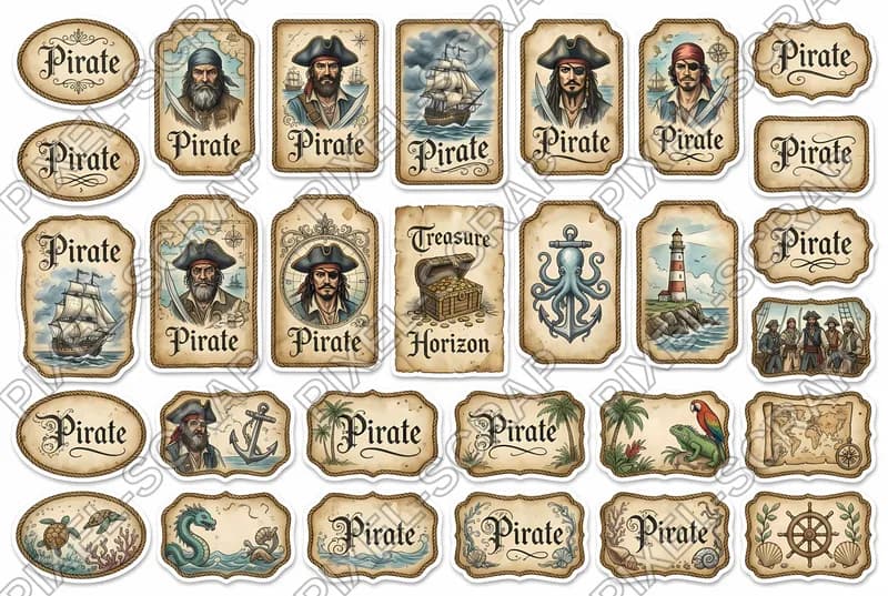 Nautical Adventure Tags