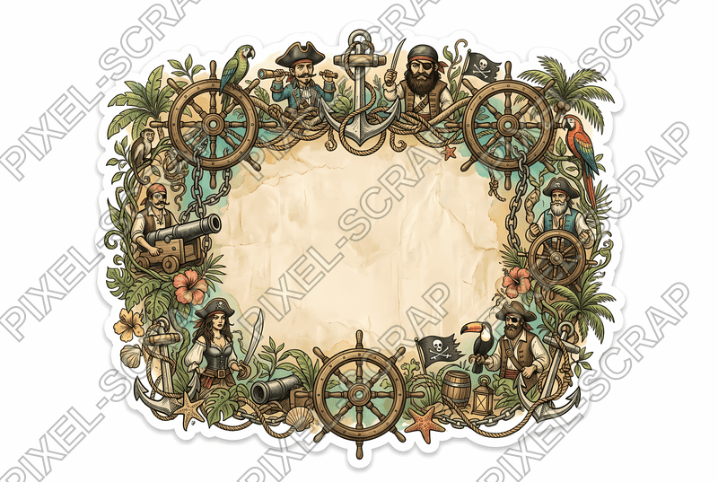 Ship Wheel Frame