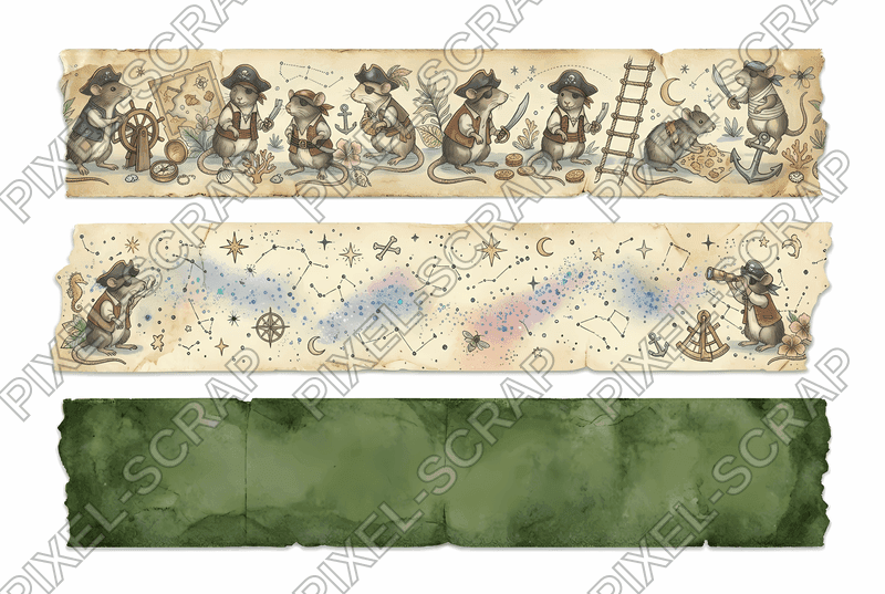Rat & Stardust Washi